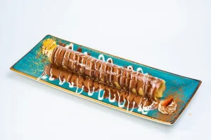 banana roll crepe كريب موز رول result