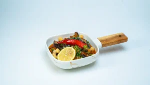 eggplant makmour مكمور باذنجان roasted eggplant cooked with fresh tomato garlic and chickpeas result