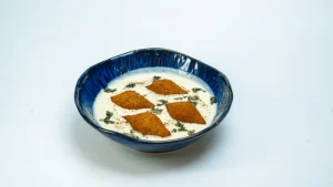 kebbah labniah كبة لبنة fried kebbah cooked with yogurt garlic and mint served with white rice result