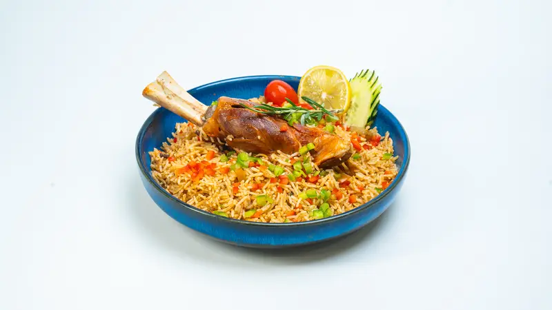 HOME lamb kabsah كبسة لحم cooked marinated lamb with mixture of rice and vegetables result