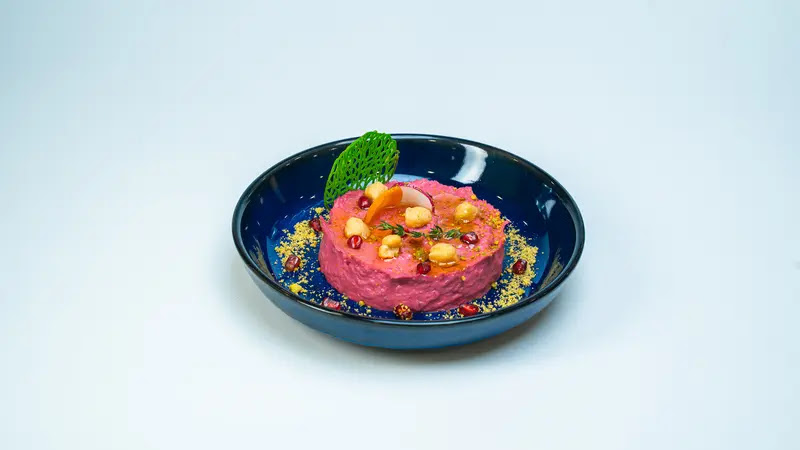 Beetroot Hummus حمص شمندر_result