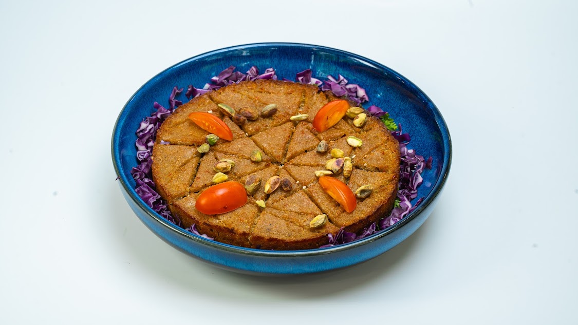 Oven Kebbah كبة بالصينية White grits ground lamb meat onion mix nuts served from oven