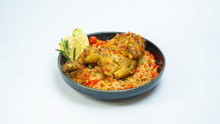 Chicken kabsa at Orchid House Restaurant, Kampung Baru, Kuala Lumpur