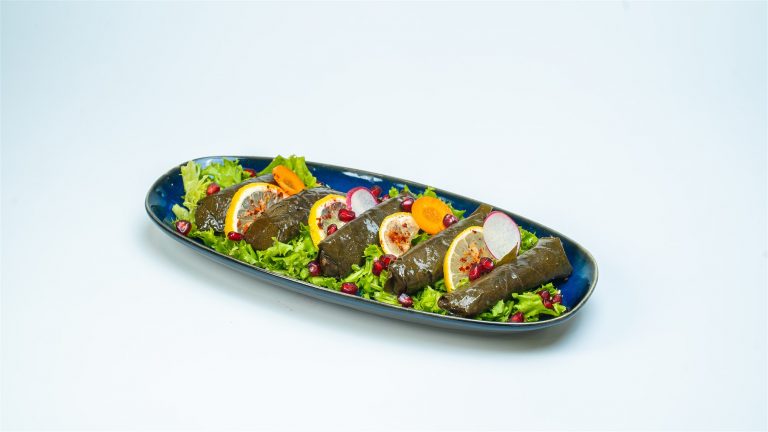 Stuffed grape leaves at Orchid House Restaurant, Kampung Baru, Kuala Lumpur
