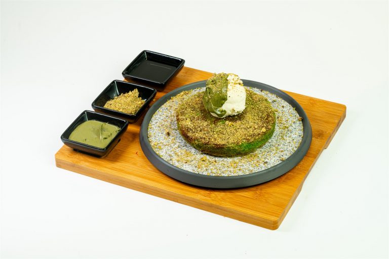 Pistachio kunafa at Orchid House Restaurant, Kampung Baru, Kuala Lumpur