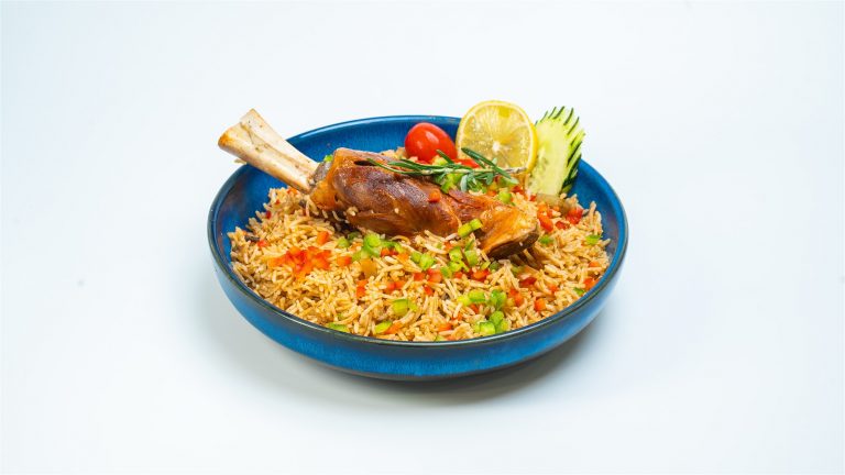 Lamb kabsa at ORCHID Restaurant, KLCC, Kuala Lumpur