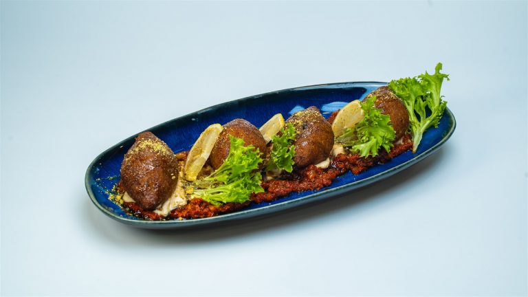Fried kibbeh at ORCHID Restaurant, KLCC, Kuala Lumpur