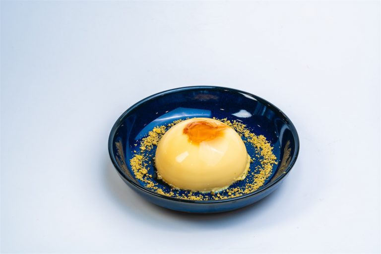 Creme caramel at ORCHID Restaurant, KLCC, Kuala Lumpur