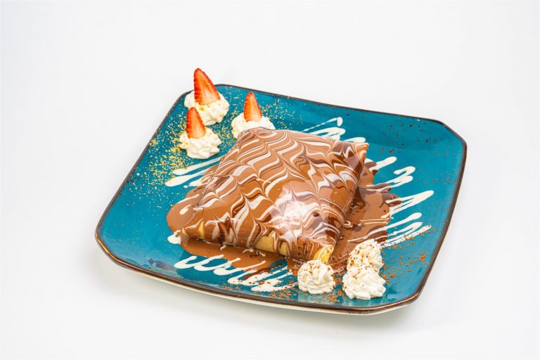 Fruit crepe at ORCHID Restaurant, KLCC, Kuala Lumpur